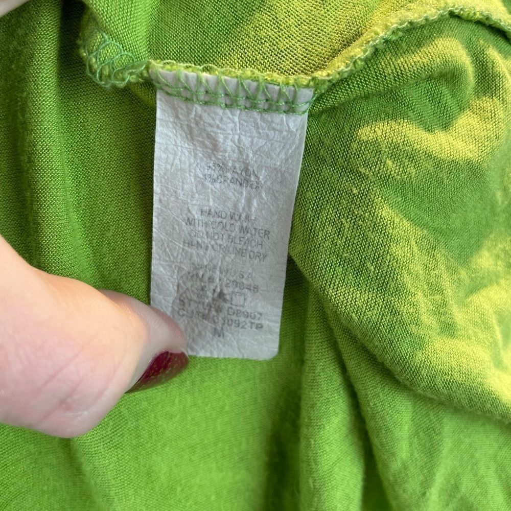 Pre-Loved Bella D Womens Green Midi Dress with Open Back Size M - Picture 7 of 7
